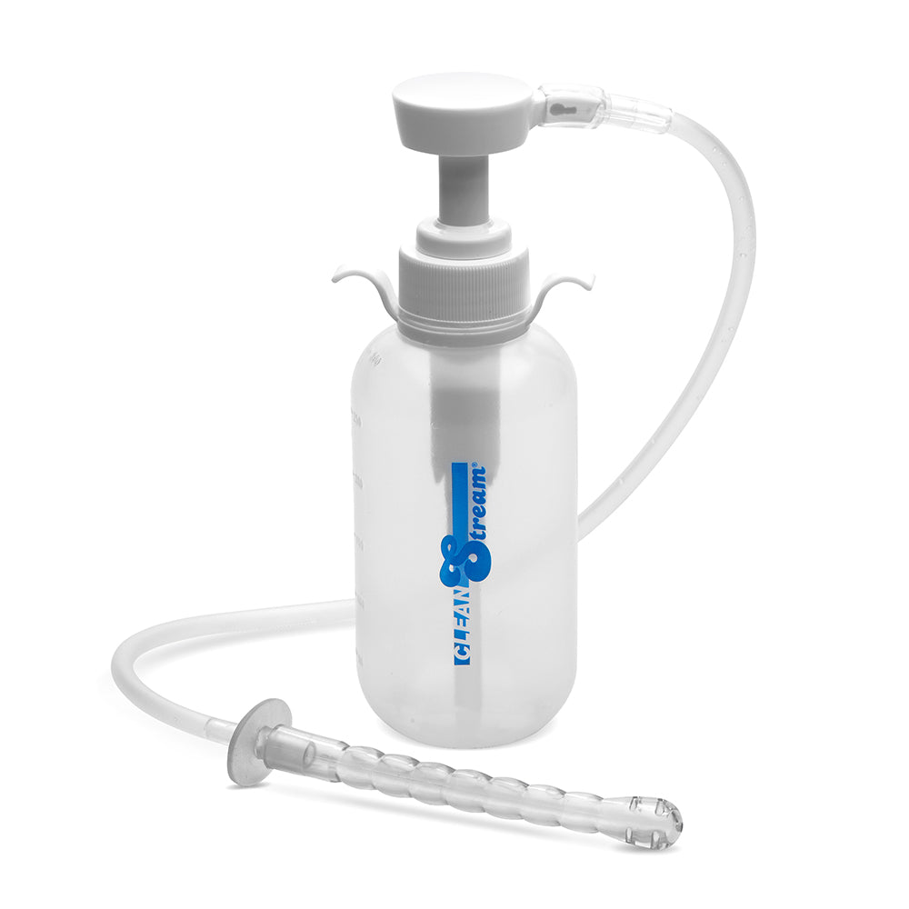 CleanStream Pump Action Enema Bottle w/Nozzle
