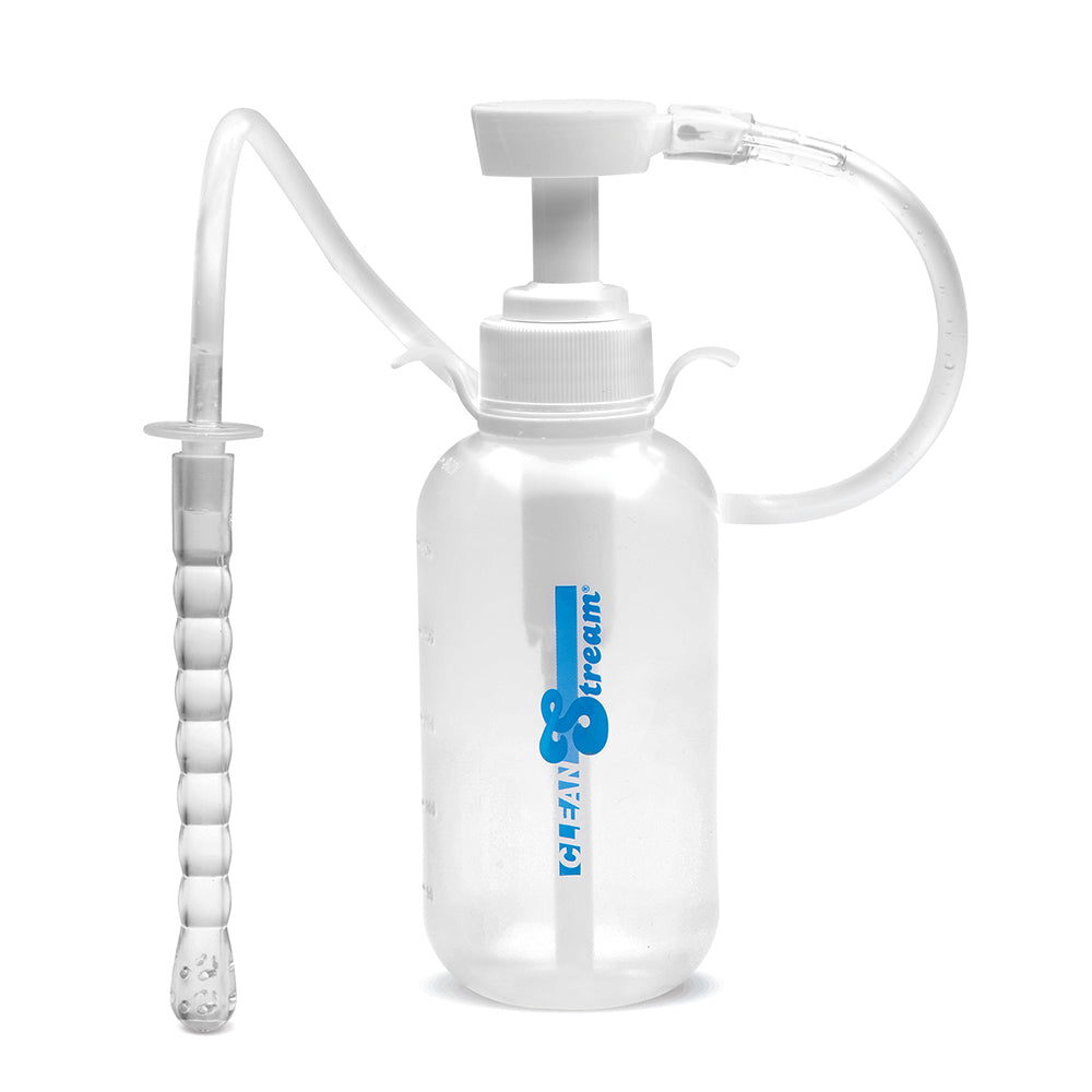 CleanStream Pump Action Enema Bottle w/Nozzle