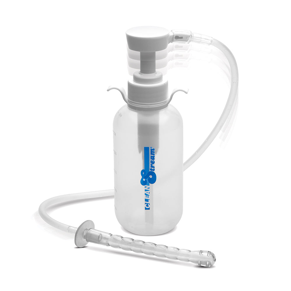 CleanStream Pump Action Enema Bottle w/Nozzle