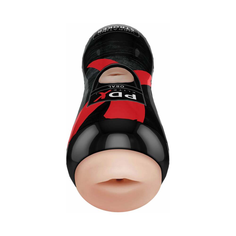 PDX Elite Vibrating Stroker - Oral