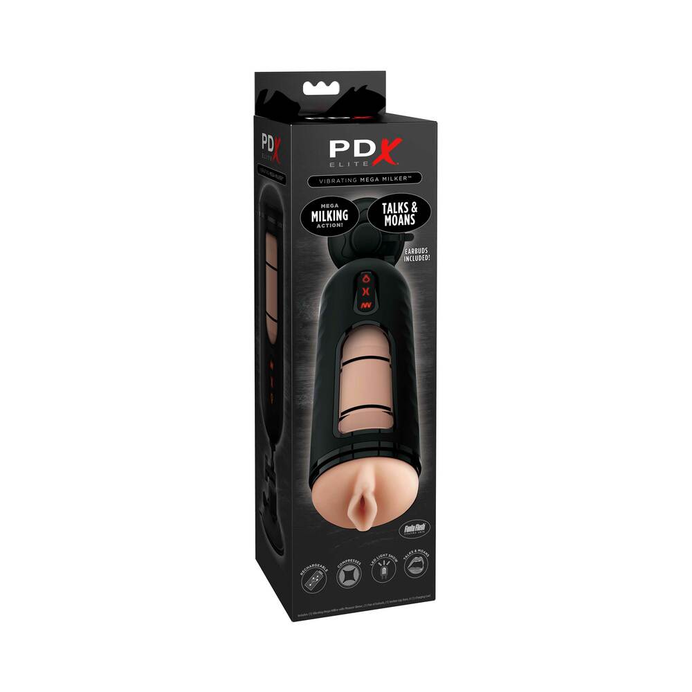 PDX Elite Vibrating Mega Milker Stroker