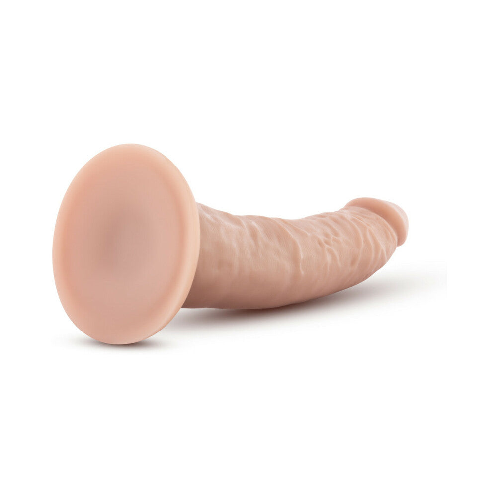 Blush Dr. Skin 7" Cock w/Suction Cup - Vanilla