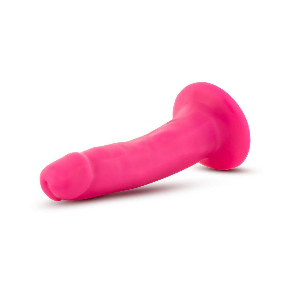 Blush Neo 5.5" Dual Density Cock - Neon Pink