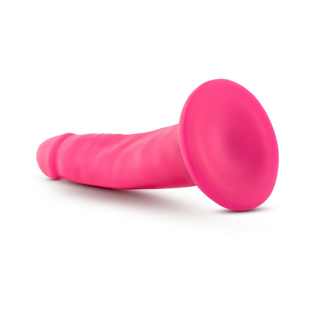 Blush Neo 5.5" Dual Density Cock - Neon Pink