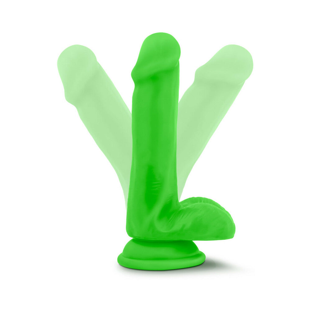 Blush Neo Dual Density 6" Cock - Neon Green