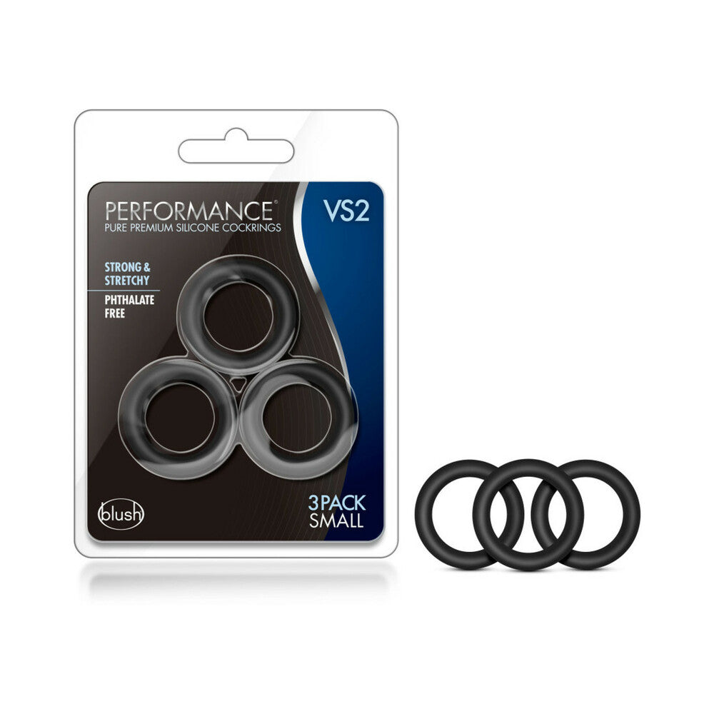 Performance VS2 Pure Premium Cockrings Small-Black