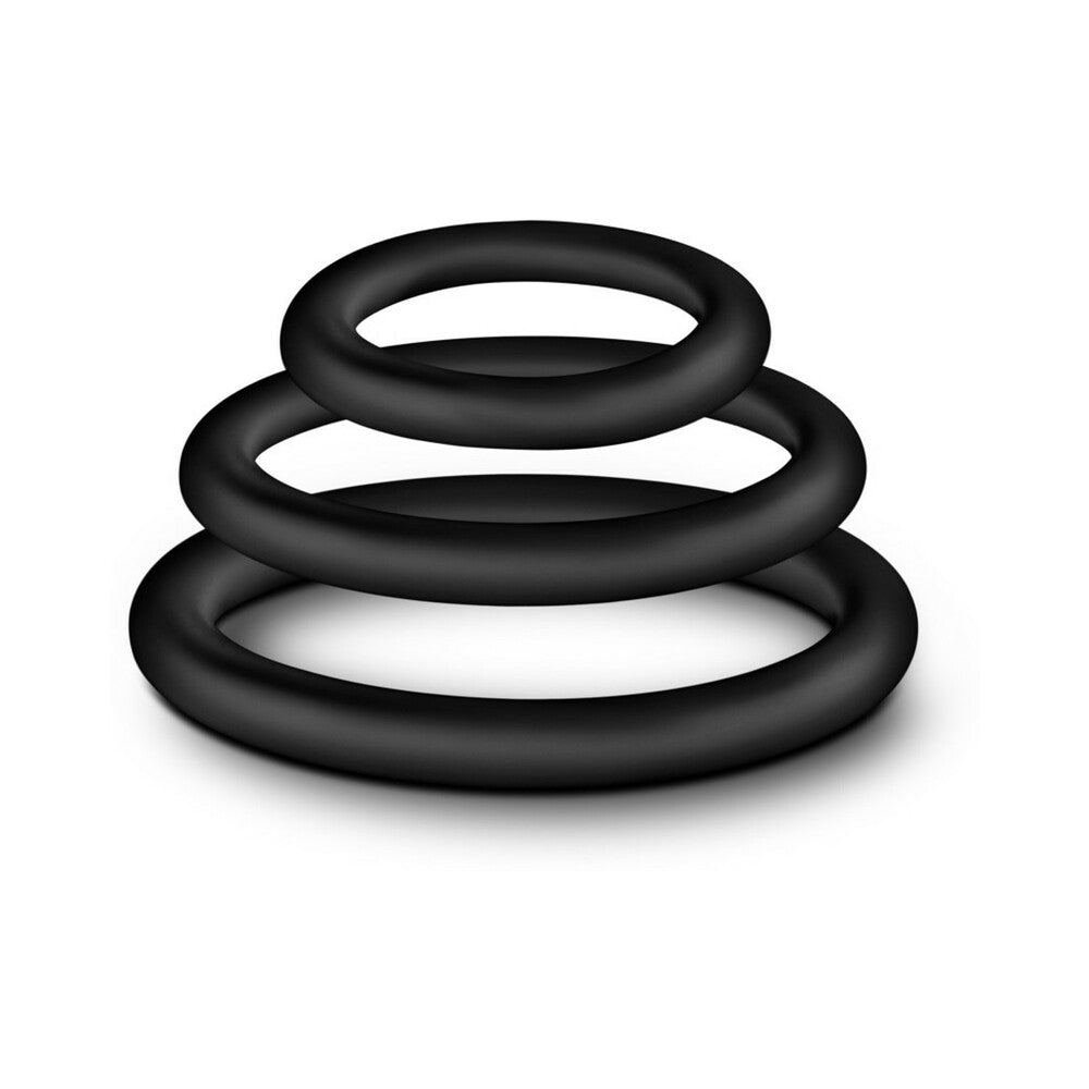 Performance VS4 Pure Premium Cockring Set-Black