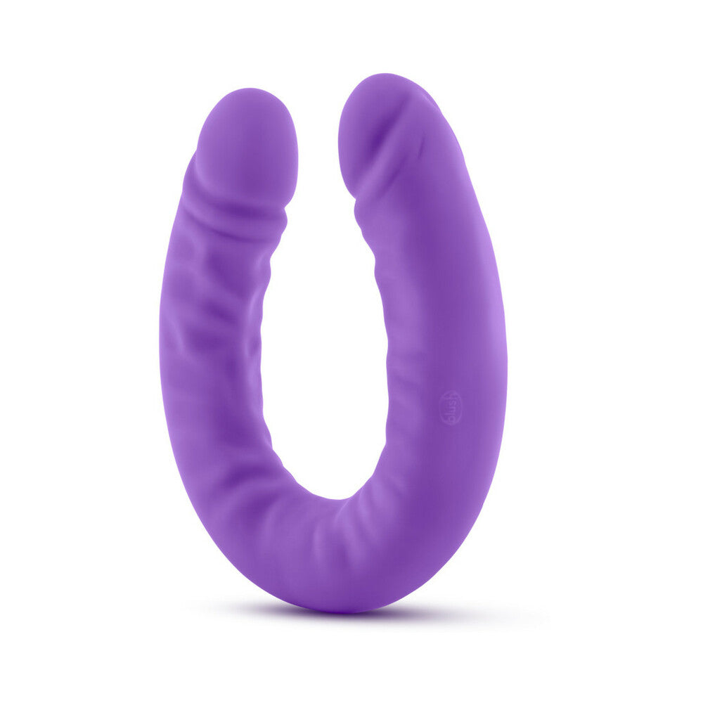 Ruse Silicone Slim Double Dong-Purple 18"