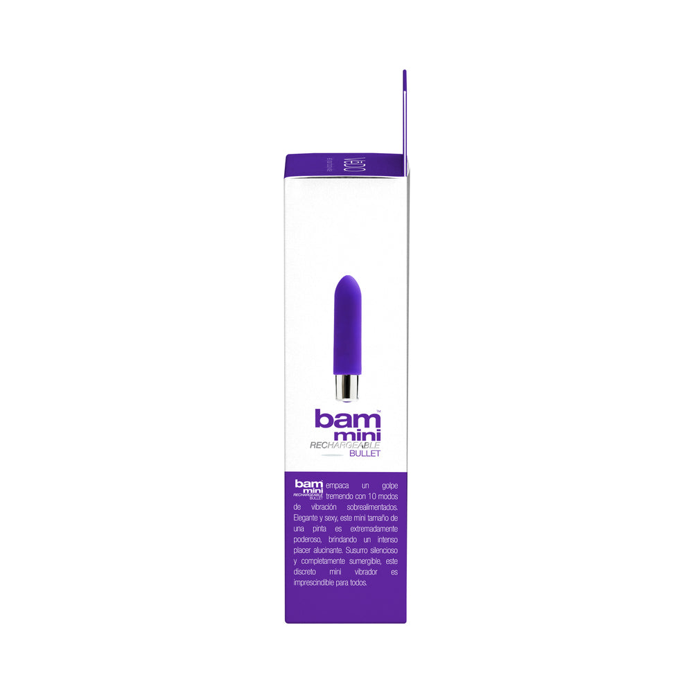 VeDO Bam Mini Rechargeable Bullet Vibe - Into You Indigo