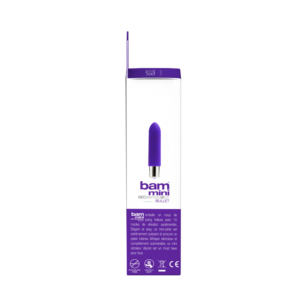 VeDO Bam Mini Rechargeable Bullet Vibe - Into You Indigo