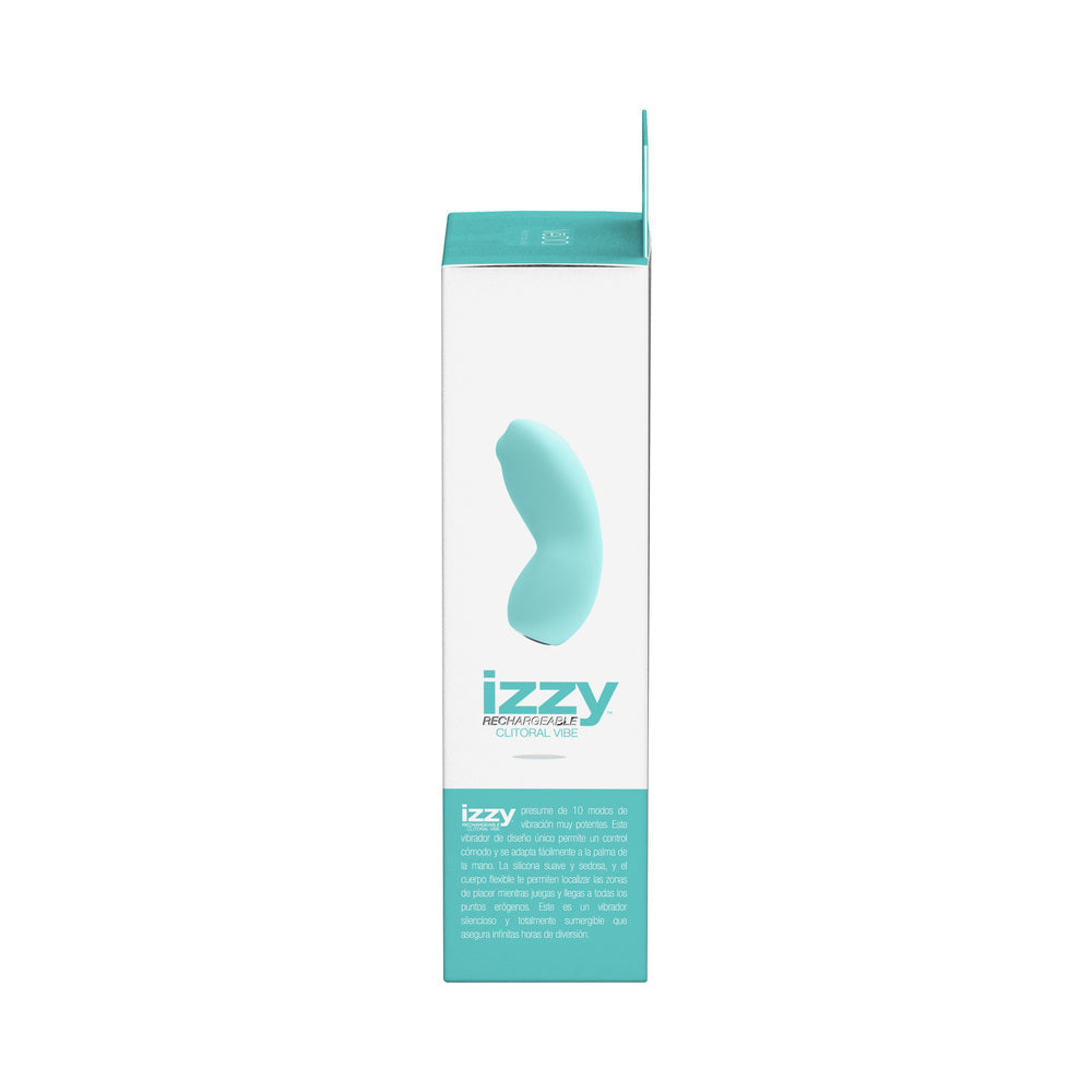 VeDO Izzy Rechargeable Clitoral Vibe - Turquoise