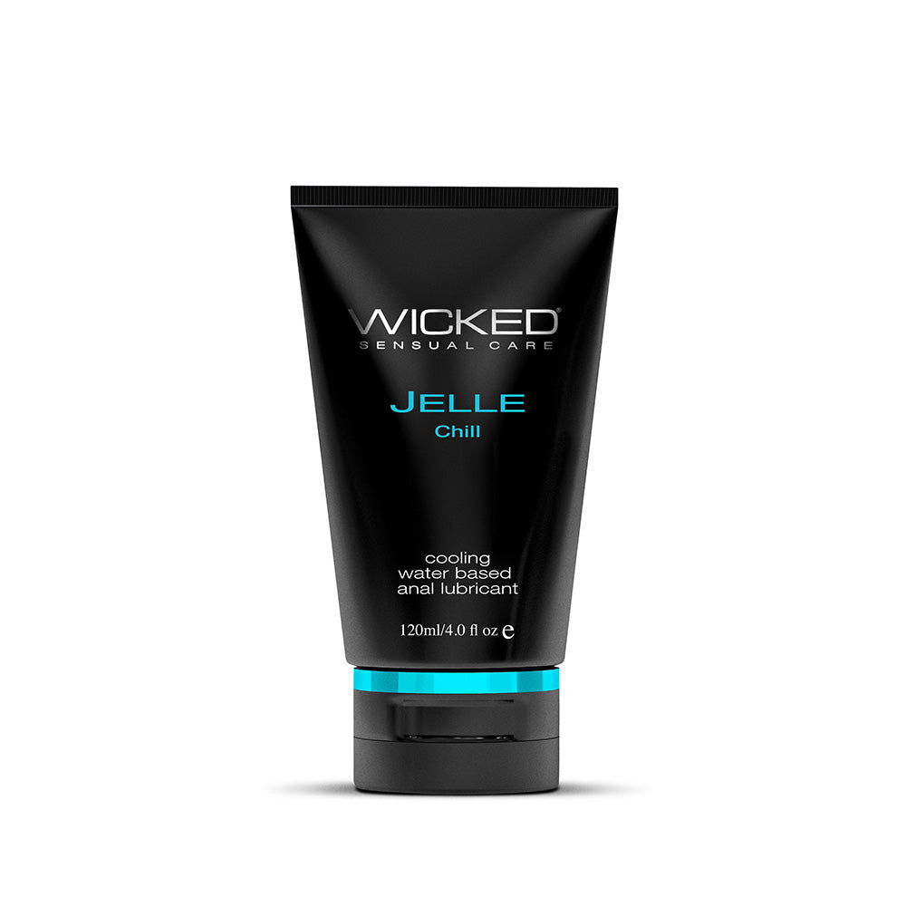Wicked Sensual Care Jelle Chill Cooling Waterbased Anal Lubricant 4oz
