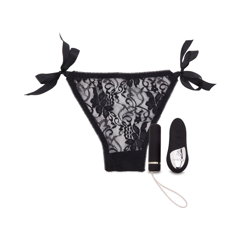 Nu Sensuelle Pleasure Panty Bullet w/Remote Control 15 Function - Black