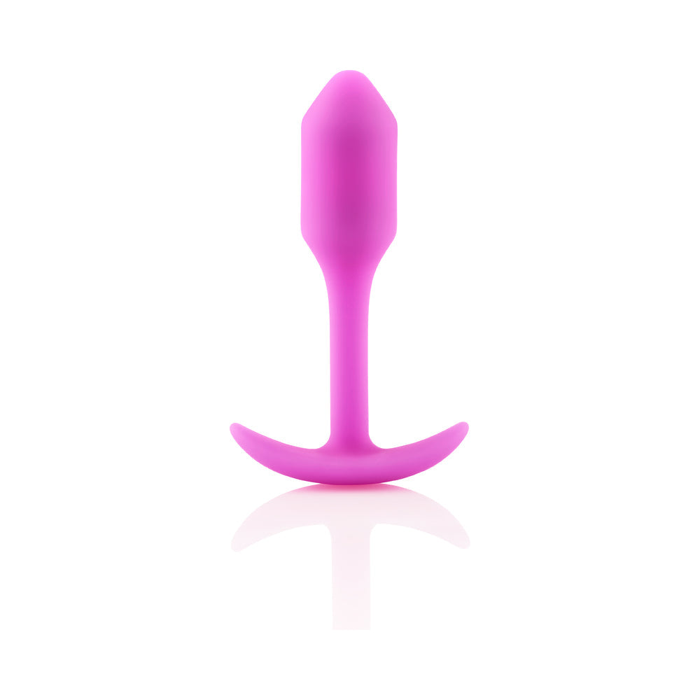 b-Vibe Weighted Snug Plug 1 - 55 g Fuchsia