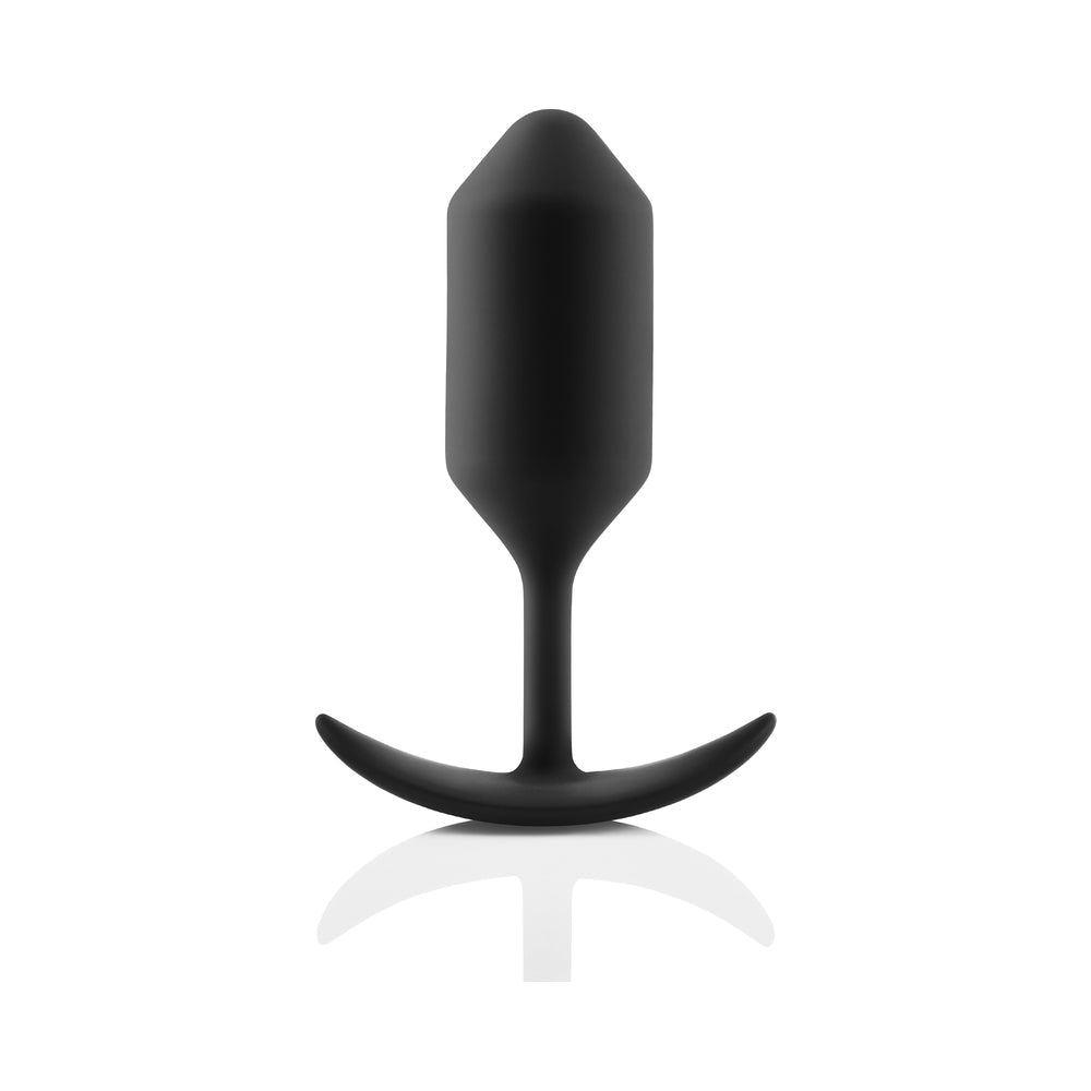 b-Vibe Weighted Snug Plug 3 - 180 g Black