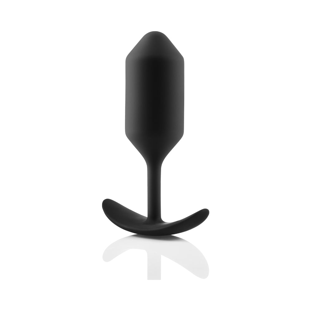 b-Vibe Weighted Snug Plug 3 - 180 g Black