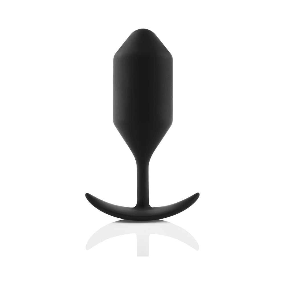 b-Vibe Weighted Snug Plug 4 - 256 g Black
