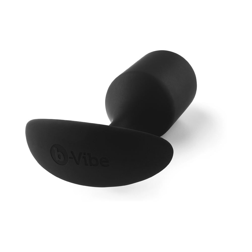 b-Vibe Weighted Snug Plug 4 - 256 g Black