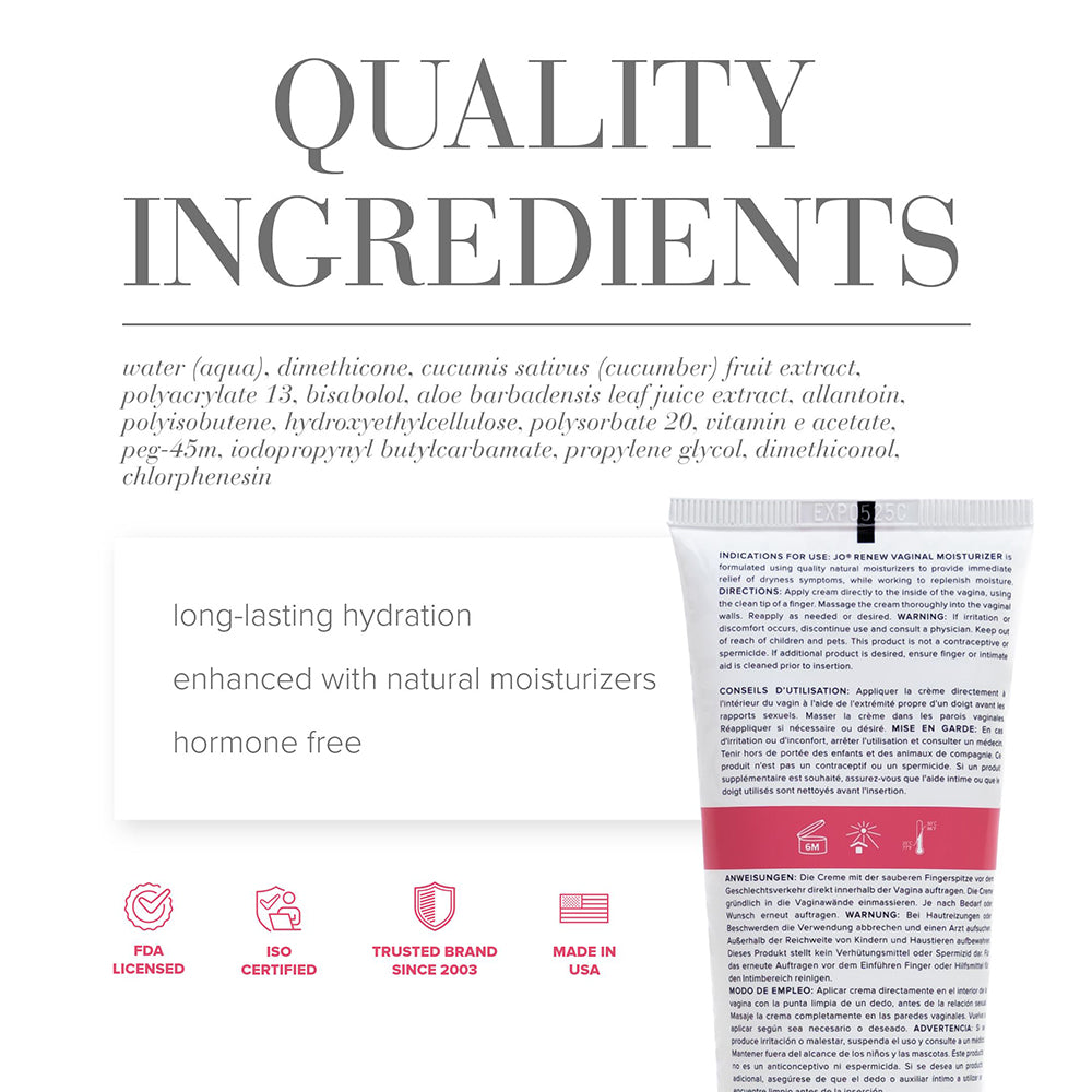 JO Renew Vaginal Moisturizer - Original Hygiene 4 oz