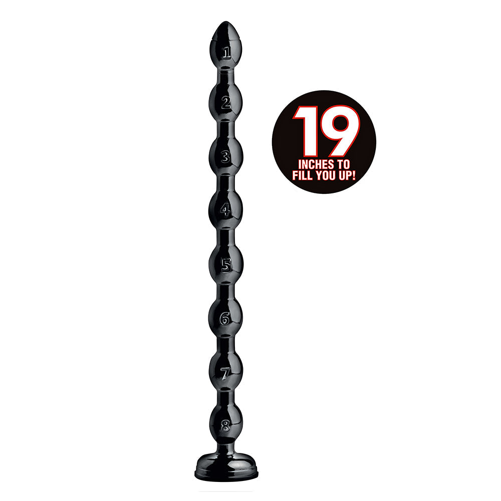 Hosed 1.5" Beaded Hose - 19" Long
