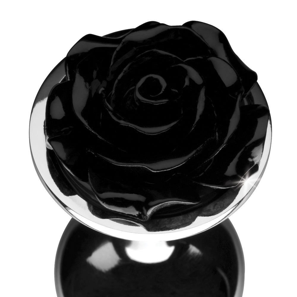Booty Sparks Black Rose Anal Plug Small