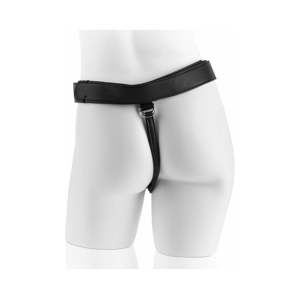 King Cock Strap-On Harness w/6" Cock - Tan