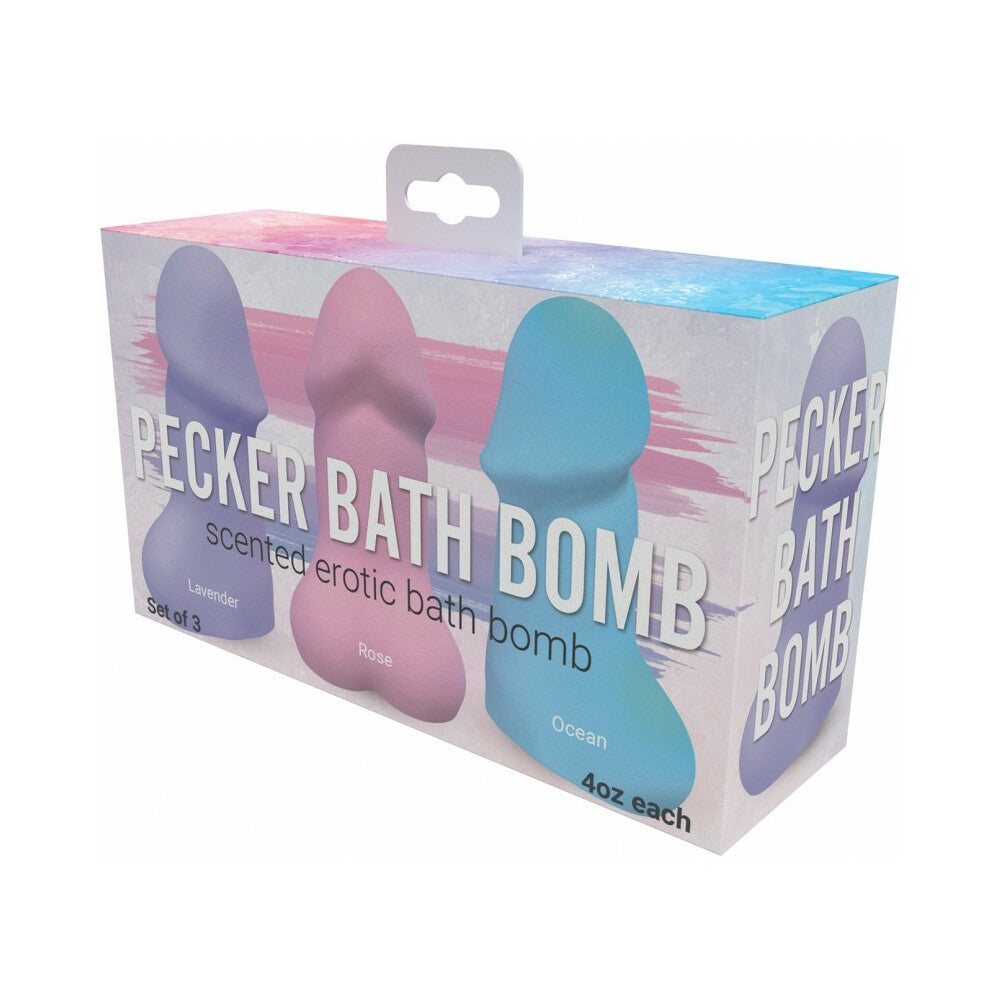 Pecker Bath Bomb - Pack of 3