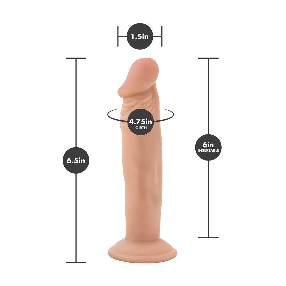 Dr. Skin Dildo-Vanilla 6"