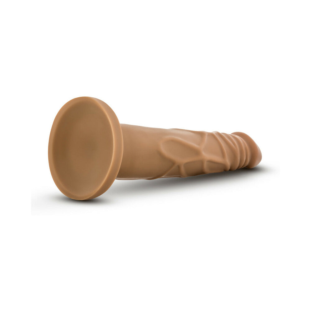 Blush Dr. Skin Realistic Cock Basic 7.5" - Mocha