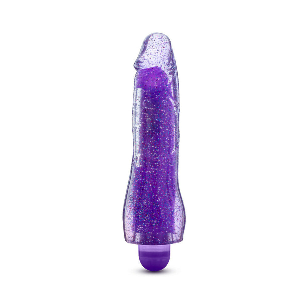 Blush Glow Dicks Glitter Vibrator Molly - Purple