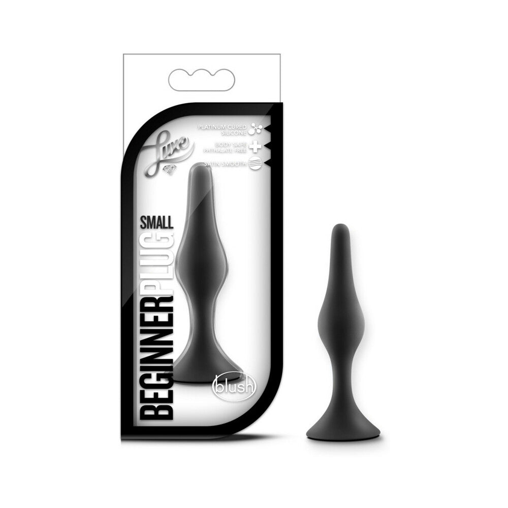 Blush Luxe Beginner Plug Small - Black