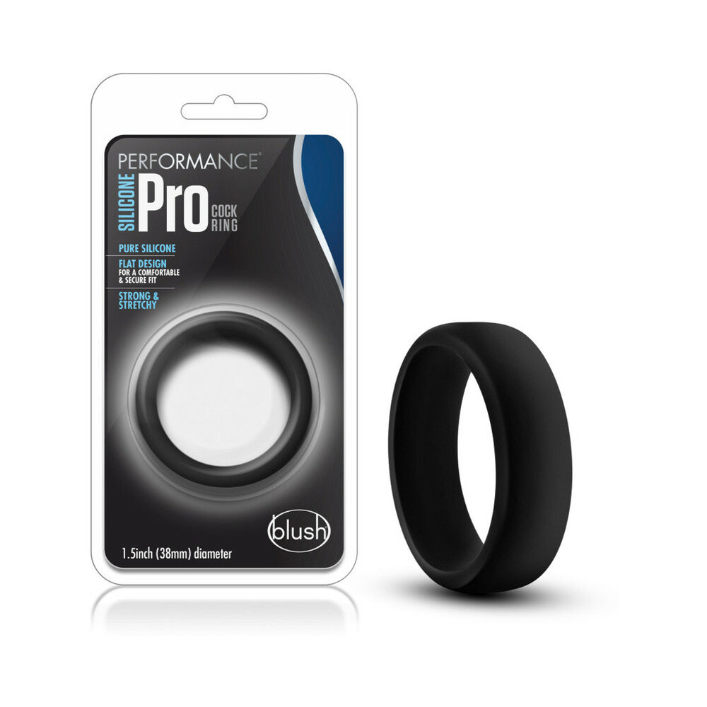Blush Performance Silicone Go Pro Cock Ring - Black