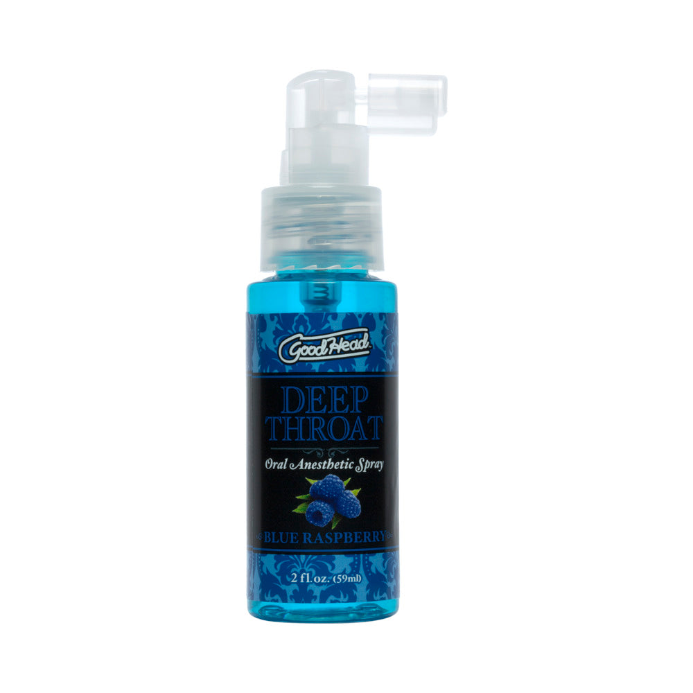 GoodHead Deep Throat Spray-Blue Raspberry