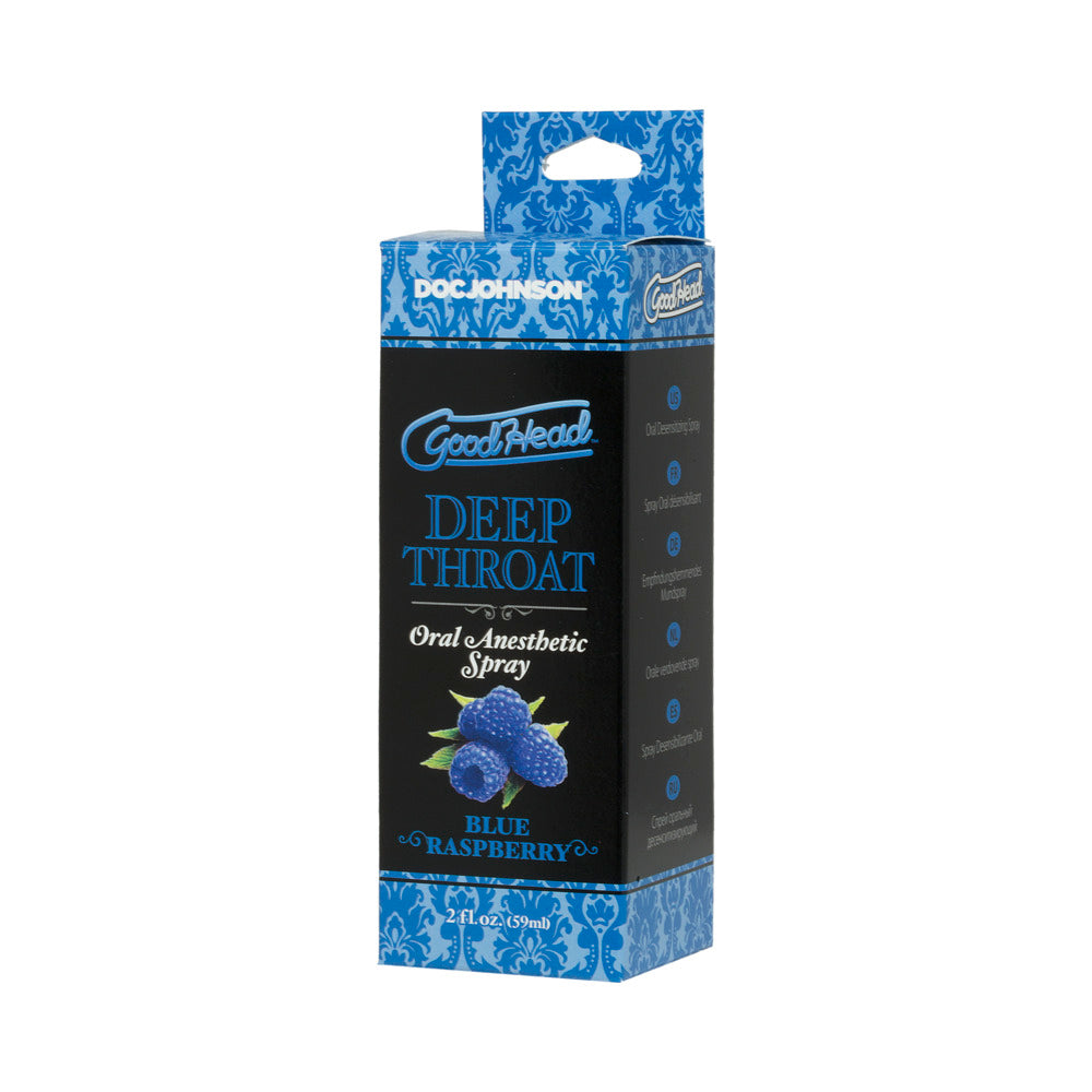 GoodHead Deep Throat Spray-Blue Raspberry