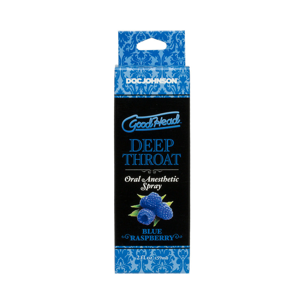 GoodHead Deep Throat Spray-Blue Raspberry