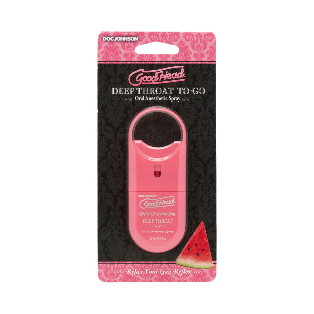 GoodHead Deep Throat Spray To-Go-Wild Watermelon 0.33oz