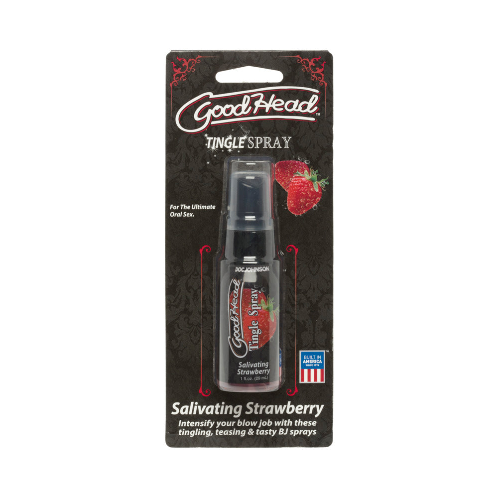 GoodHead Tingle Spray-Salivating Strawberry 1oz