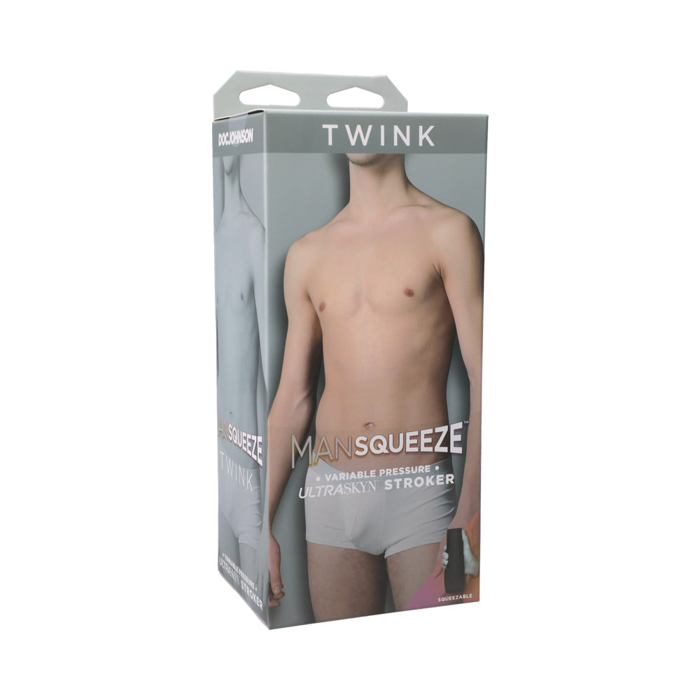 Man Squeeze Twink Ass - Vanilla