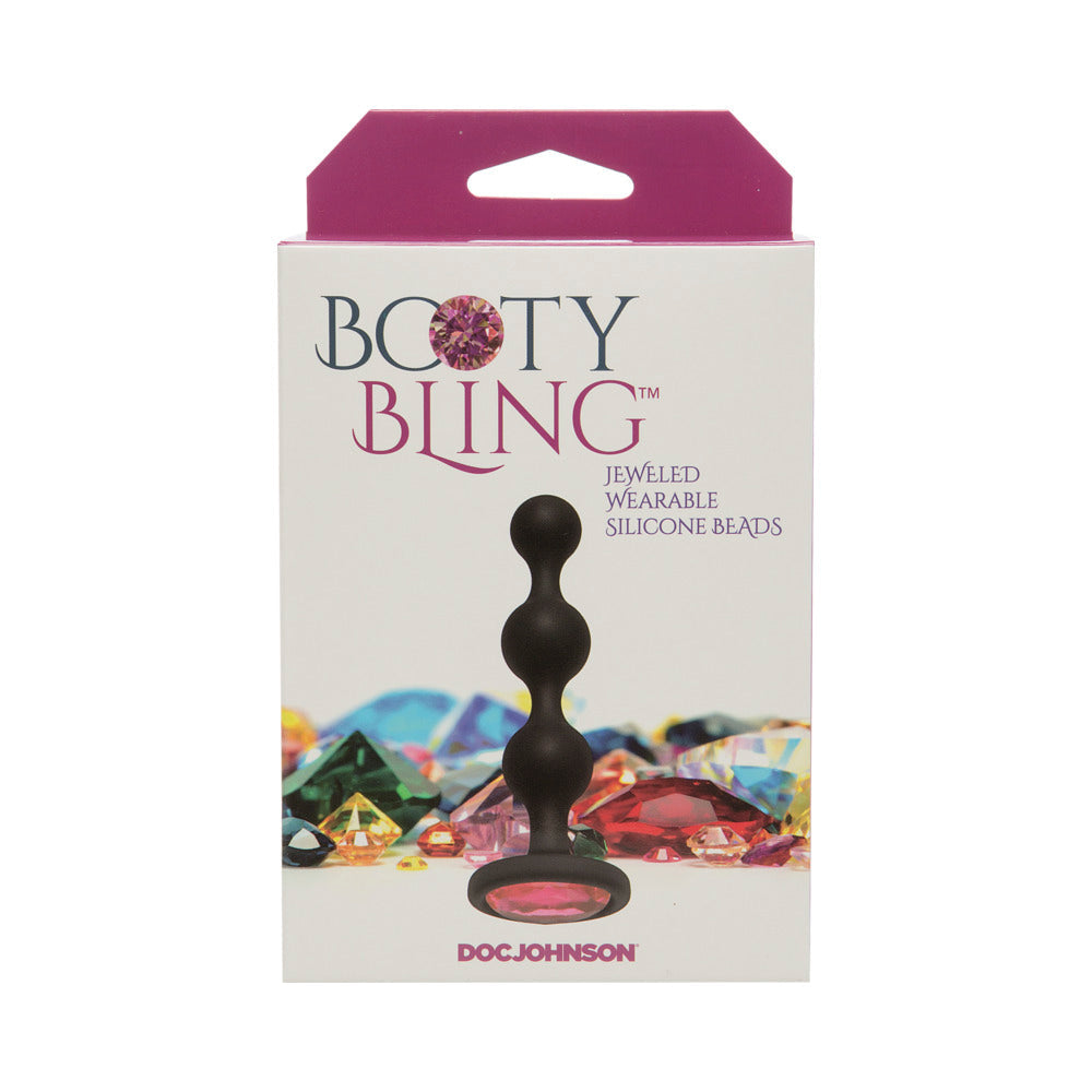 Booty Bling Wearable Silicone Beads - Pink