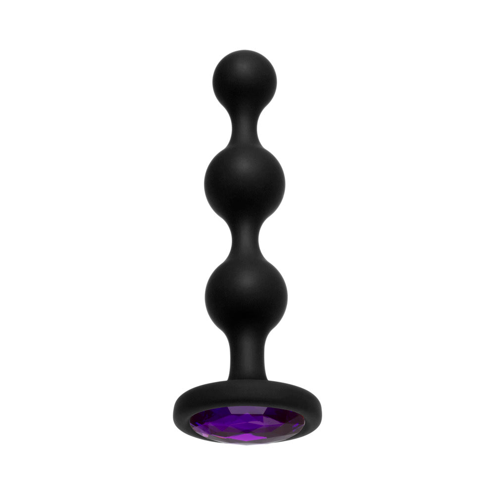 Booty Bling Wearable Silicone Beads-Purple