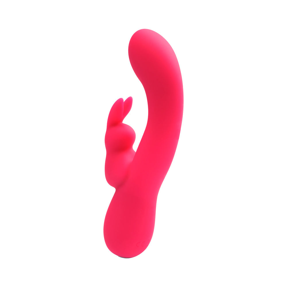 VeDO Kinky Bunny Plus Rechargeable Dual Vibe - Foxy Pink
