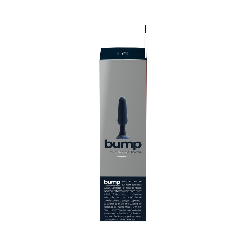 VeDO Bump Rechargeable Anal Vibe - Just Black