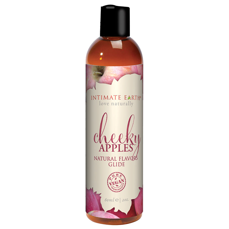 Intimate Earth Natural Flavors Glide - 60 ml Cheeky Apples