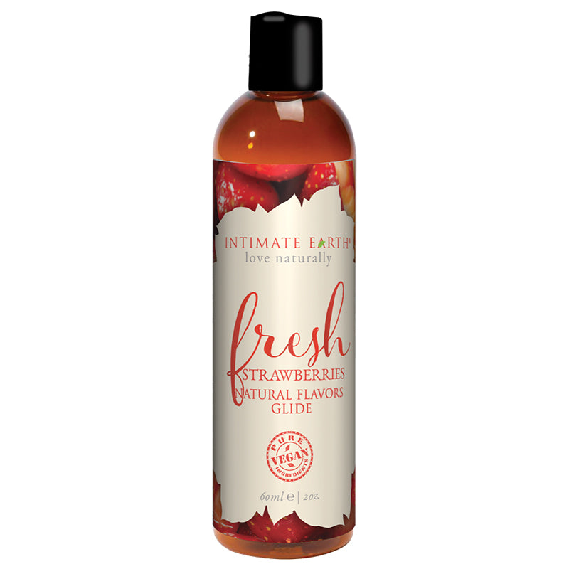 Intimate Earth Oral Pleasure Glide-Fresh Strawberries 2oz