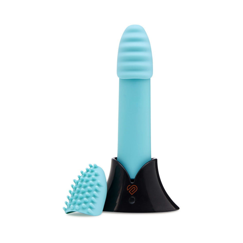 Nu Sensuelle Point Plus Rechargeable Bullet - Tiffany Blue