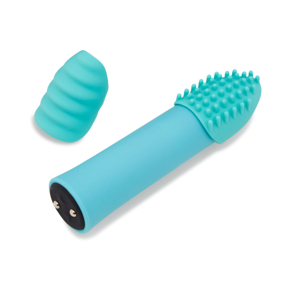 Nu Sensuelle Point Plus Rechargeable Bullet - Tiffany Blue