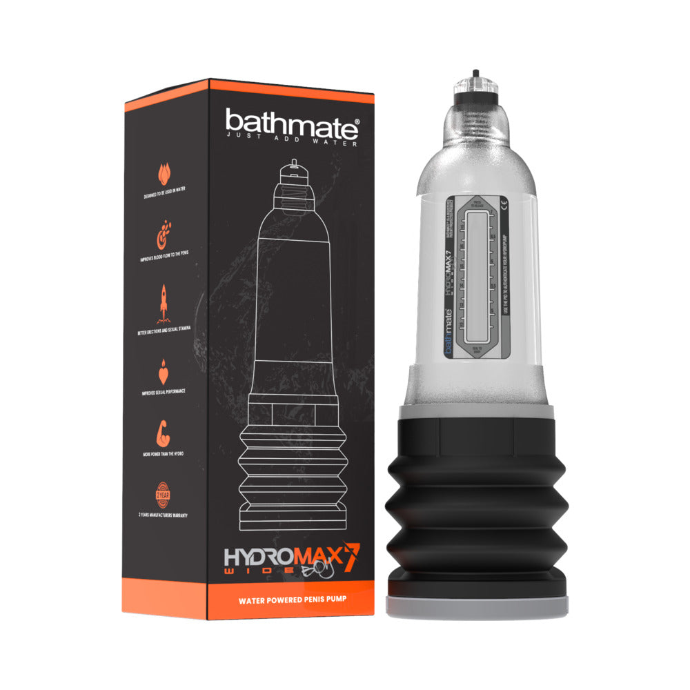 Bathmate Hydromax7 Wide Boy-Clear