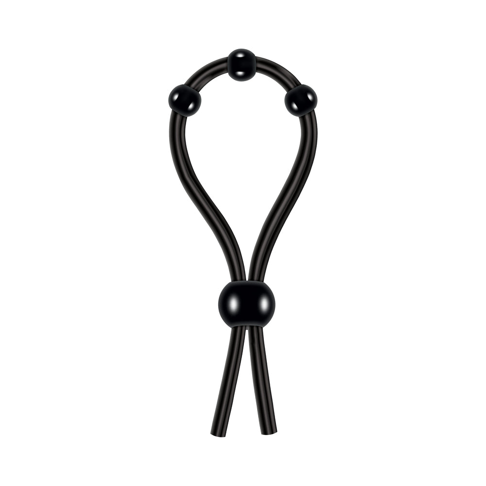 Zero Tolerance Ultimate Lasso Cock Ring - Black