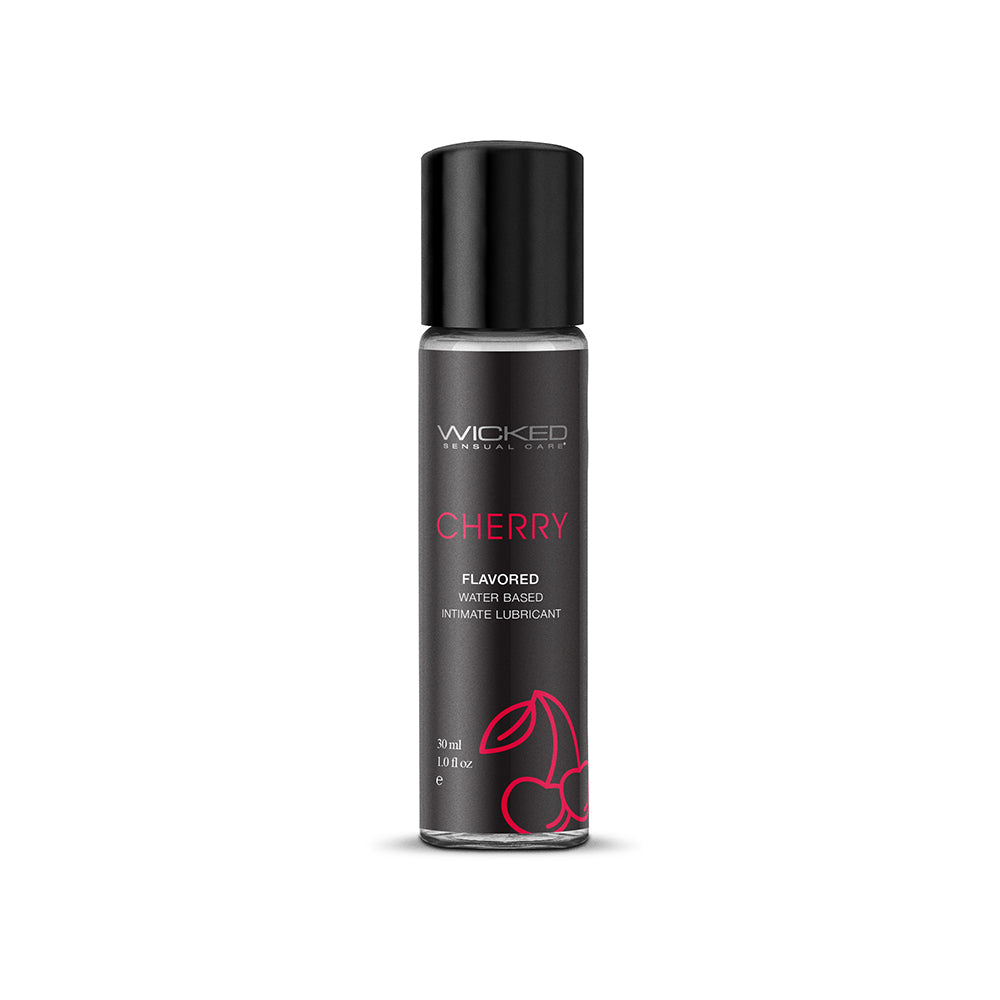 Wicked Sensual Care Aqua Water Based Lubricant - 1 oz Cherry