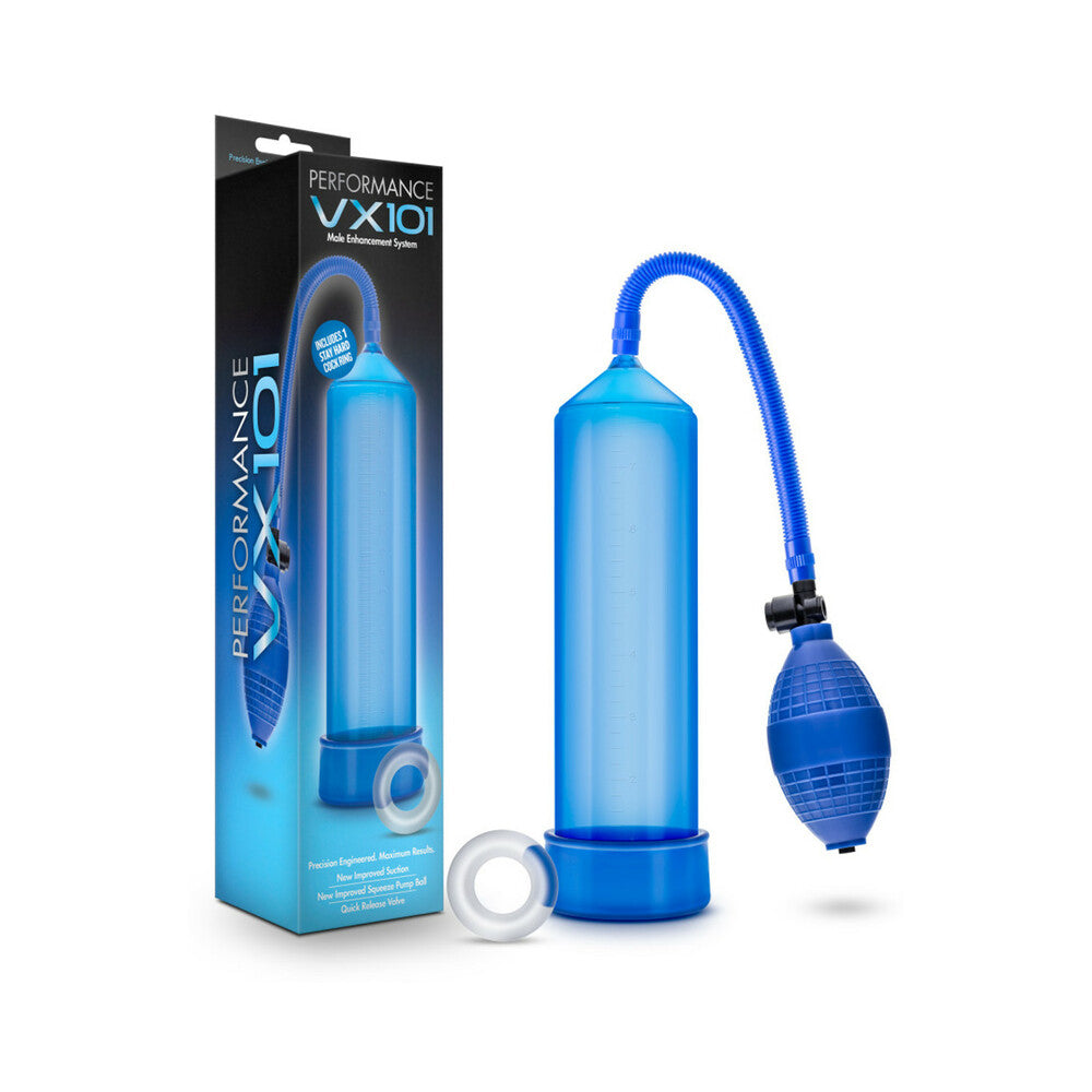 Performance VX101 Male Enhancement Pump-Blue